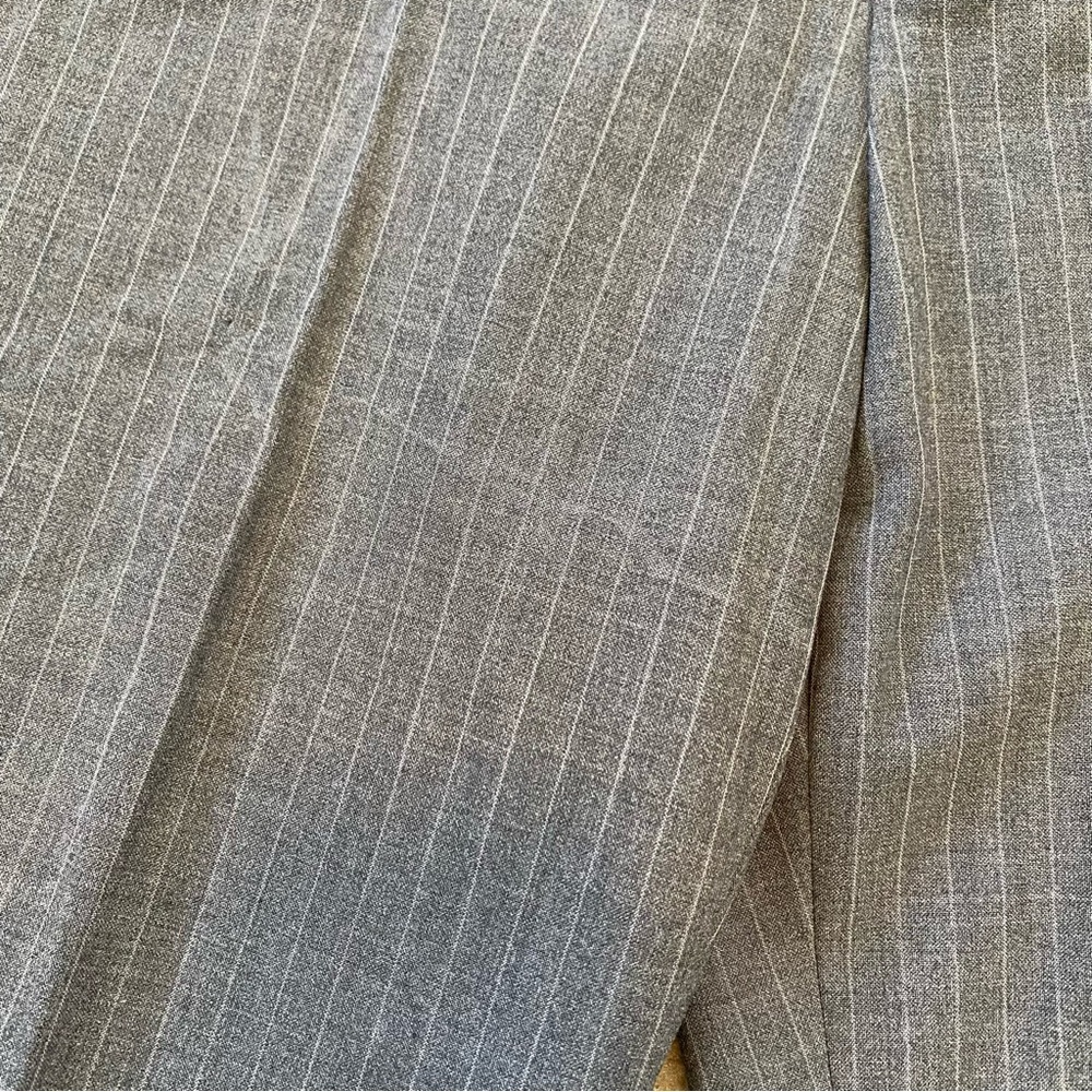 Gap Stretch Women's Gray Pin Stripe Dress Pants Size 10R - Picture 8 of 9